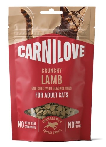 Carnilove Cat Crunchy Lamb & Blackberries 50g jagnięcina