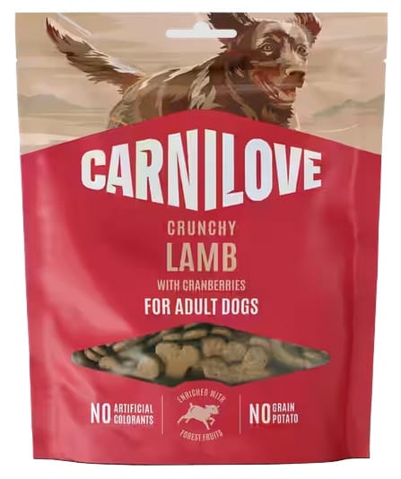 Carnilove Dog Snack Crunchy Lamb Cranberries 200g jagnięcina