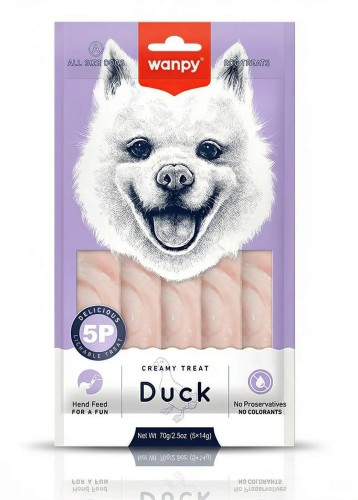 WANPY dla psa Creamy Treat Duck 70g