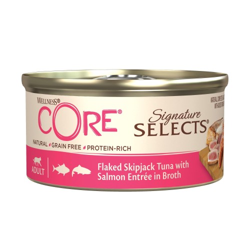 Wellness Core Signature Selects Flaked tuńczyk i łosoś 79g