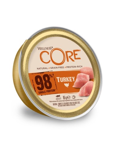 Wellness Core Single Protein karma monobiałkowa Indyk 85g