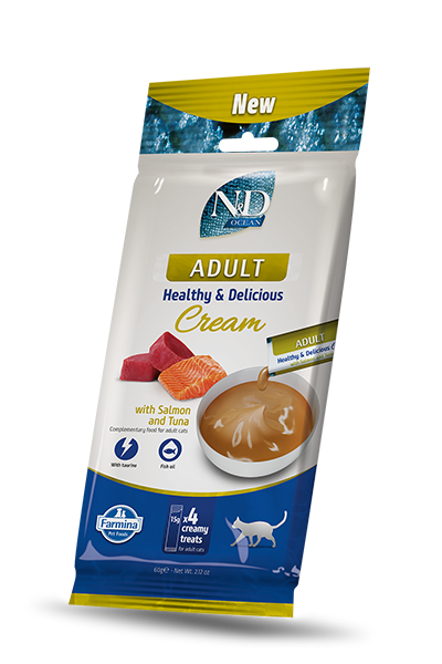 Farmina ND Cat Ocean Cream Salmon Tuna 60g