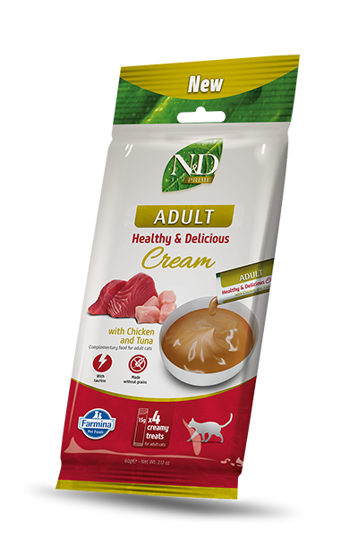 Farmina ND Cat Prime Cream Chicken Tuna 60g