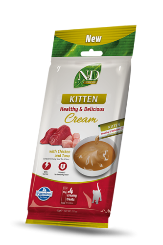 Farmina N&D Cat Prime Cream Kitten Chicken & Tuna 60g