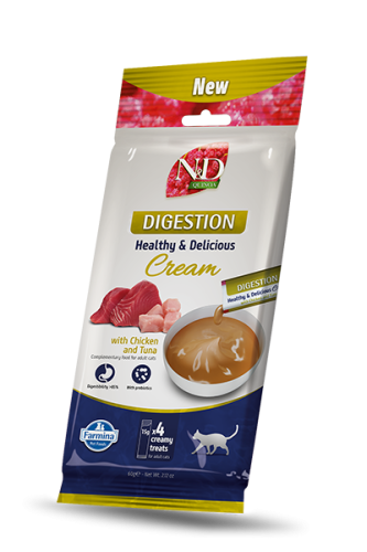 Farmina N&D Cat Quinoa Cream Digestion Chicken & Tuna 60g