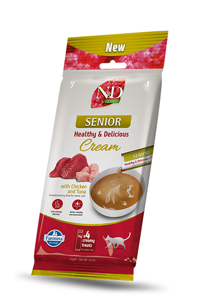 Farmina ND Cat Quinoa Cream Senior Chicken Tuna