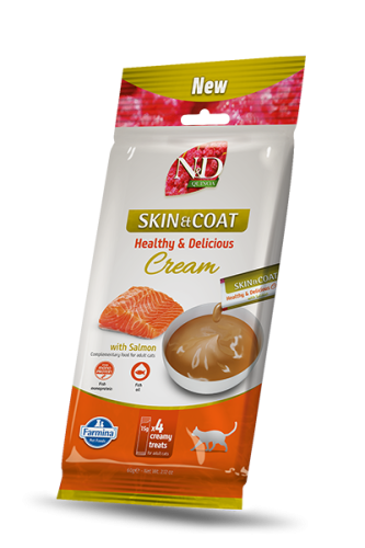 Farmina N&D Cat Quinoa Cream Skin & Coat Salmon 60g