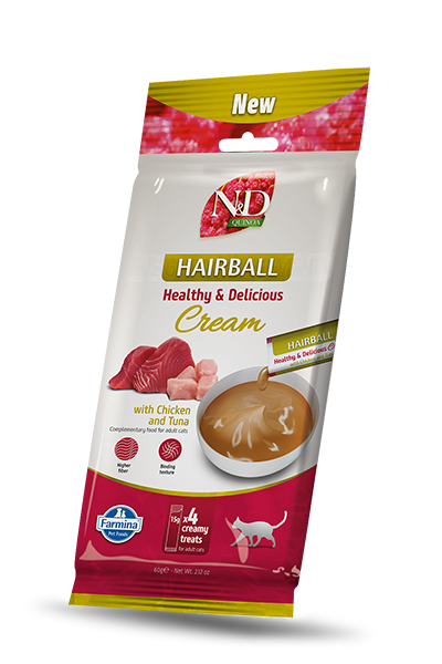 Farmina ND Cat Quinoa Cream Hairball Chicken Tuna