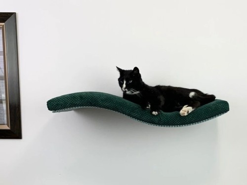 Cat's Atelier Półka ścienna dla kota wisząca FALA SP 75cm SH-M-W75SR