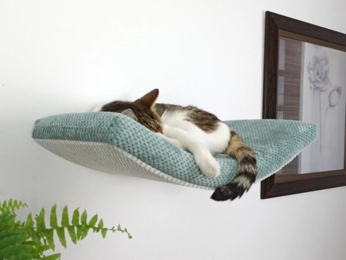 Cat's Atelier Półka ścienna dla kota wisząca ŁUK 95cm SH-M-A95