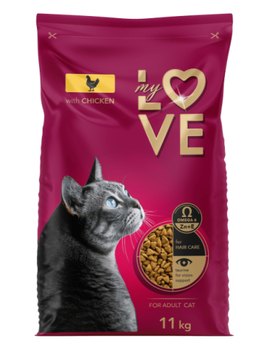 My Love dla kotów Karma z kurczakiem 11kg