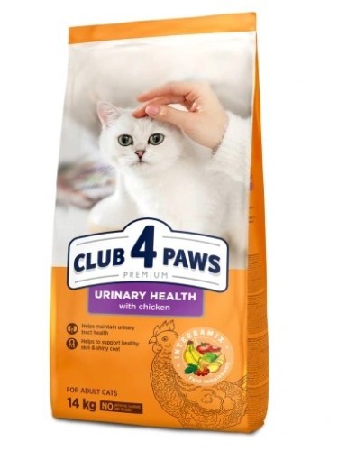 CLUB 4 PAWS PREMIUM dla kotów Urinary health 14kg