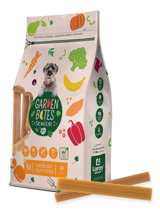 Garden Bites Senior Soft Fruity Sticks M