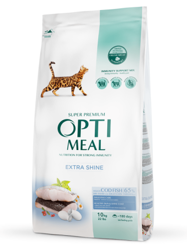 OPTIMEAL dla kotów z dorszem 10kg