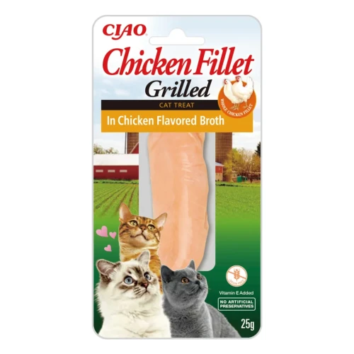INABA CAT Chicken Fillet in chicken broth 25g