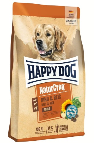 Happy Dog NaturCroq Rind & Reis 15kg Wołowina i ryż