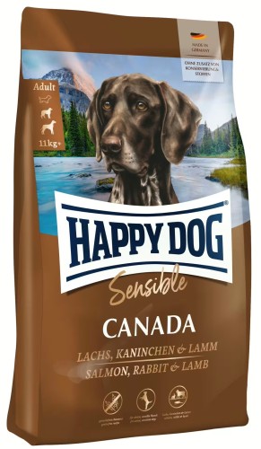 Happy Dog Sensible Canada 11kg z łososiem i królikem