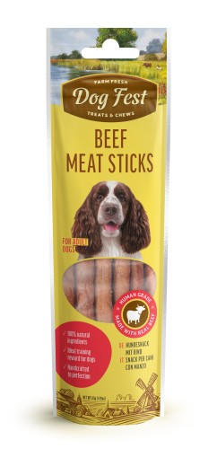 Dog Fest Beef Meat Sticks 45g kabanosy z wołowiny