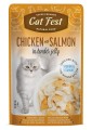Cat Fest Chicken with Salmon in tender jelly 70g kurczak z łososiem
