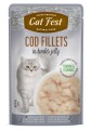 Cat Fest Cod Fillets in tender jelly 70g dorsz