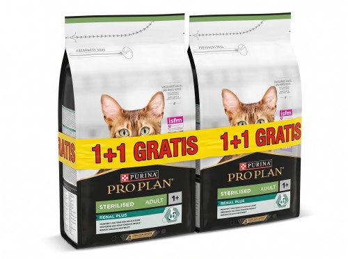 Purina Pro Plan Adult Sterilised Bogata w indyka 400g+400g GRATIS