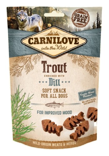 Carnilove Dog Semi Moist Snack Trout & Dill 200g pstrąg z koprem