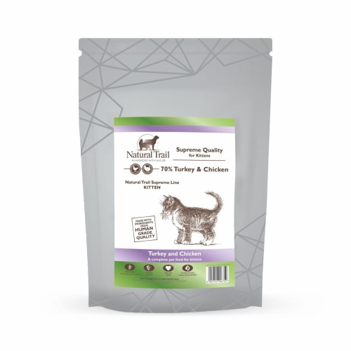 Natural Trail SUPREME KITTEN Turkey & Chicken 300g