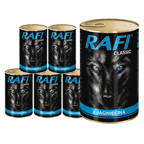 RAFI Classic z jagnięciną 6x1240g