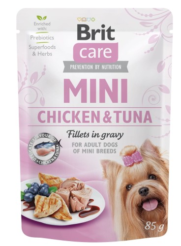 BRIT Care Mini Pouch Chicken & Tuna 85g