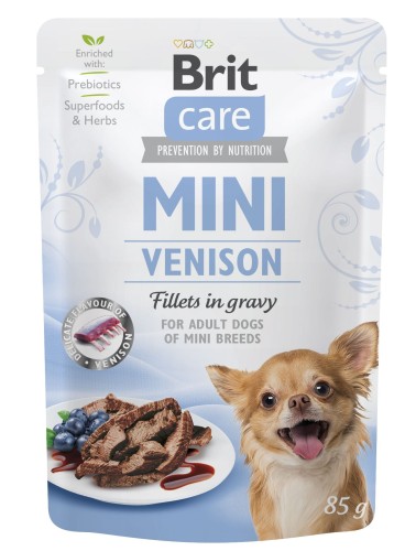 BRIT Care Mini Pouch Venison 85g