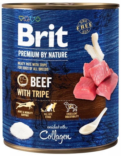 Brit Premium by Nature Beef with Tripe 800g