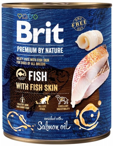 Brit Premium by Nature Fish with Fish skin 800g