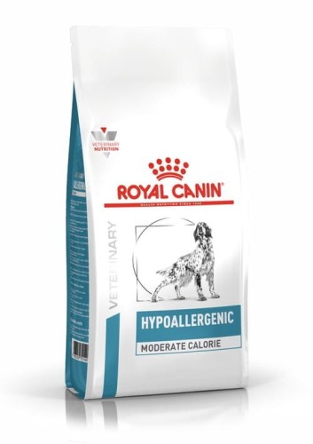ROYAL CANIN Pies Hypoallergenic Moderate Calorie 14kg - alergia pokarmowa