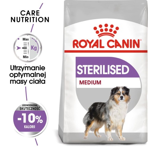 ROYAL CANIN Medium Sterilised 12kg psy dorosłe sterylizowane