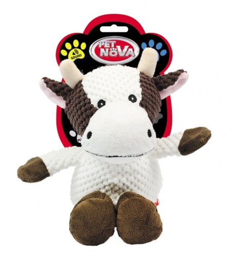 PET NOVA zabawka pluszowa KROWA 32cm