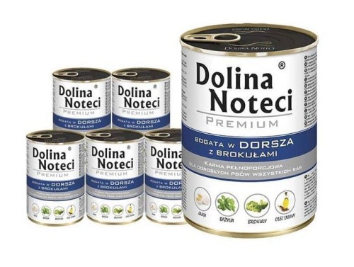 DOLINA NOTECI Premium DORSZ z brokułami 12x400g