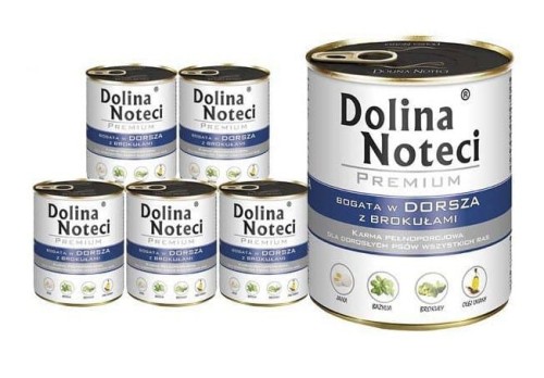 DOLINA NOTECI Premium DORSZ z brokułami 12x800g