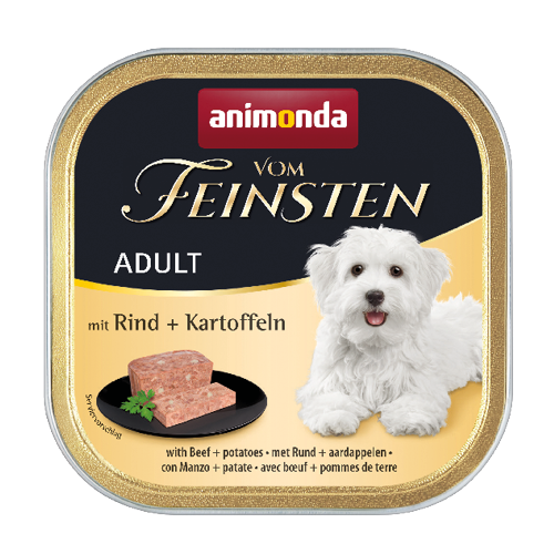 Animonda Vom Feinsten Pies Adult Wołowina i ziemniaki 150g