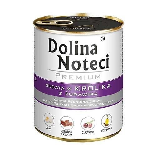 DOLINA NOTECI Premium KRÓLIK z żurawiną 800g