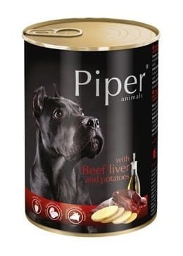 Dolina Noteci PIPER z wątróbką wołową i ziemniakami 400g