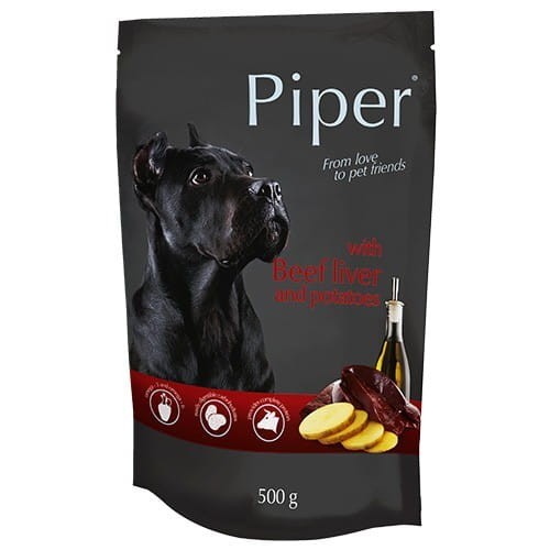Dolina Noteci PIPER z wątróbką wołową i ziemniakami 500g