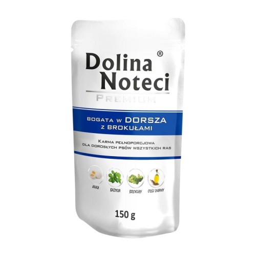 DOLINA NOTECI Premium DORSZ z brokułami 150g