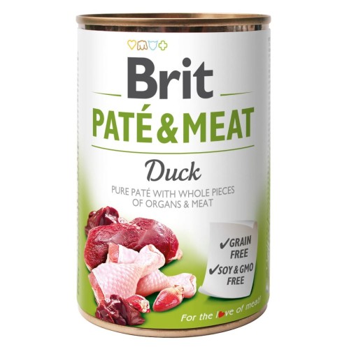 Brit Pate & Meat Duck 400g KACZKA