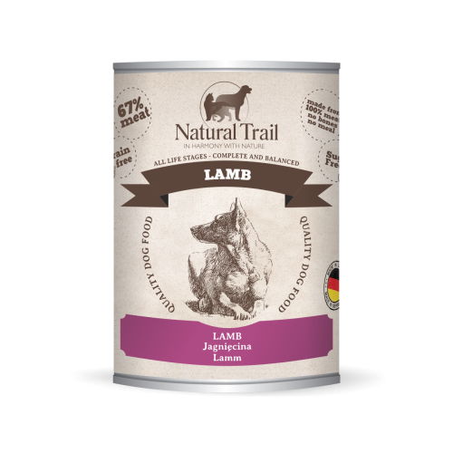 NATURAL TRAIL Lamb 800g Jagnięcina monobiałkowa