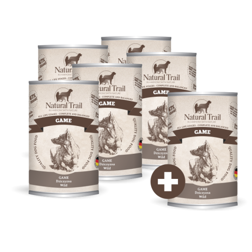 NATURAL TRAIL Game 6x400g Dziczyzna