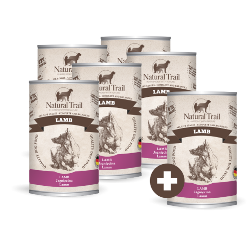 NATURAL TRAIL Lamb 6x400g Jagnięcina monobiałkowa