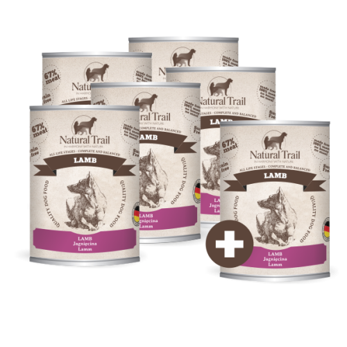 NATURAL TRAIL Lamb 6x800g Jagnięcina monobiałkowa