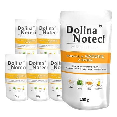 DOLINA NOTECI Premium KACZKA z dynią 10x150g