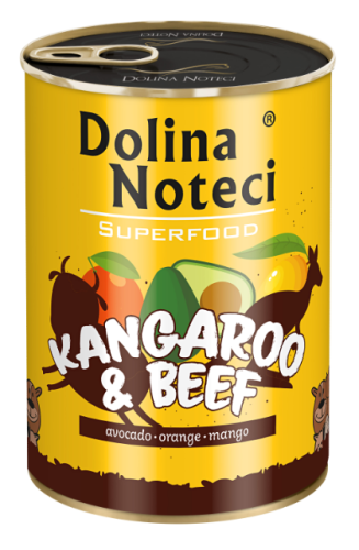 DOLINA NOTECI SuperFood Kangur i Wołowina 400g