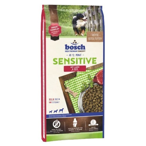 BOSCH Sensitive Lamb Rice 15kg